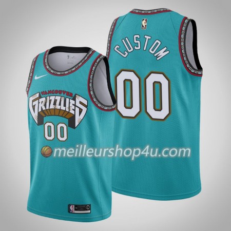 Maillot Basket Homme Memphis Grizzlies Personnalisé Nike 25th Season Hardwood Classics Swingman